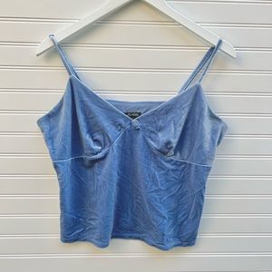 Wild Fable Velvet Light Blue Cami 🦋 - Size | XLarge